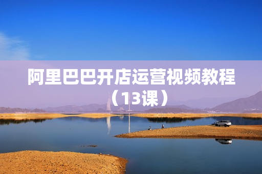 阿里巴巴开店运营视频教程（13课）