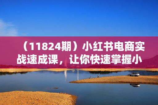 （11824期）小红书电商实战速成课，让你快速掌握小红书电商核心技能（28节）