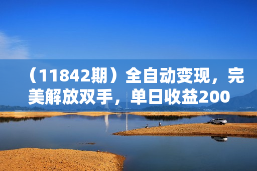 （11842期）全自动变现，完美解放双手，单日收益2000+，适合个人操作，工作室可批