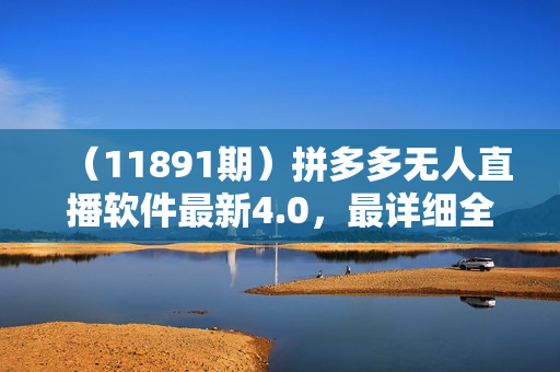 （11891期）拼多多无人直播软件最新4.0，最详细全流程无需露脸，0粉丝0资金， 小白