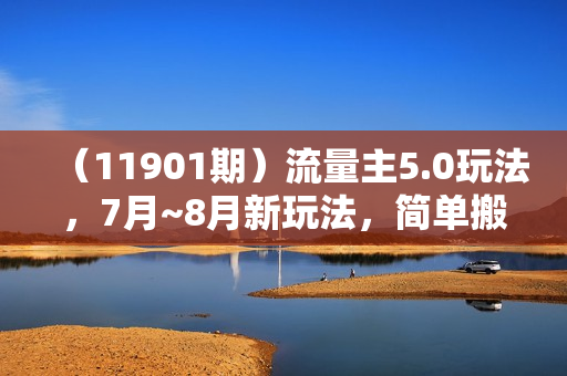 （11901期）流量主5.0玩法，7月~8月新玩法，简单搬运，轻松日入300+