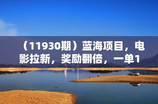 （11930期）蓝海项目，电影拉新，奖励翻倍，一单10元，2天搞了4w+