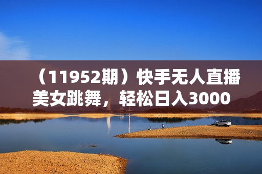（11952期）快手无人直播美女跳舞，轻松日入3000+，蓝海赛道，上手简单，搭建完成