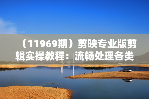 （11969期）剪映专业版剪辑实操教程：流畅处理各类型的视频剪辑，熟练使用剪映专业版