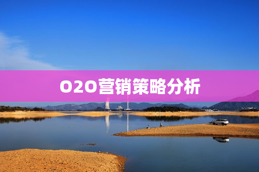 O2O营销策略分析