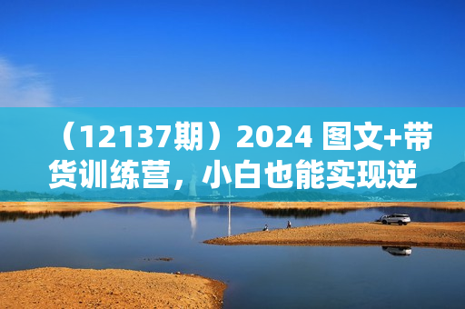 （12137期）2024 图文+带货训练营，小白也能实现逆袭流量+变现密码