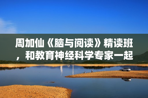 周加仙《脑与阅读》精读班，和教育神经科学专家一起，阅读改变大脑