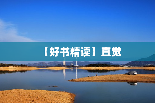 【好书精读】直觉