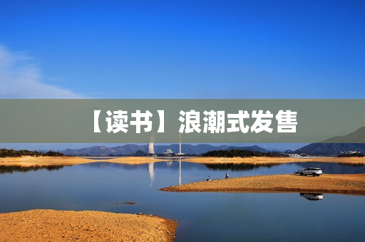 【读书】浪潮式发售