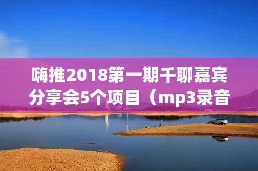 嗨推2018第一期千聊嘉宾分享会5个项目（mp3录音）