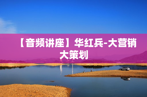 【音频讲座】华红兵-大营销大策划
