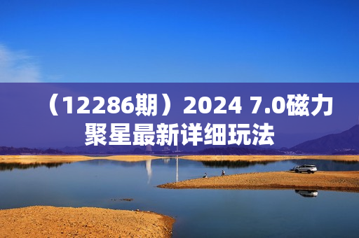 （12286期）2024 7.0磁力聚星最新详细玩法