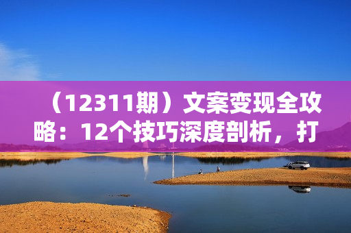 （12311期）文案变现全攻略：12个技巧深度剖析，打造你的赚钱文案机器