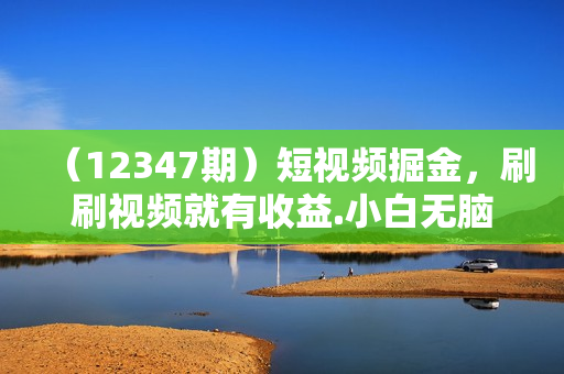 （12347期）短视频掘金，刷刷视频就有收益.小白无脑操作，日入2000+