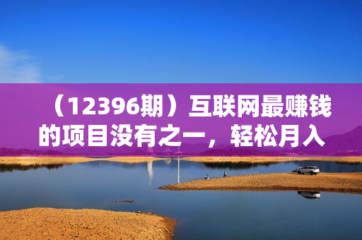 （12396期）互联网最赚钱的项目没有之一，轻松月入7万+，团队最新项目