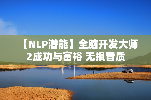 【NLP潜能】全脑开发大师2成功与富裕 无损音质