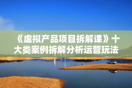 《虚拟产品项目拆解课》十大类案例拆解分析运营玩法