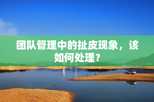 团队管理中的扯皮现象，该如何处理？