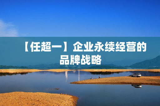 【任超一】企业永续经营的品牌战略