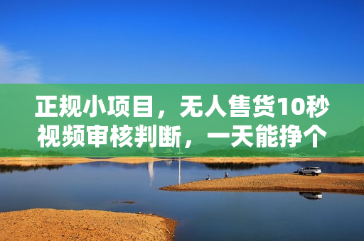 正规小项目，无人售货10秒视频审核判断，一天能挣个几十上百块！