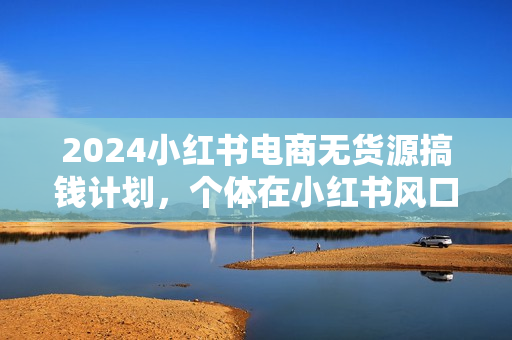 2024小红书电商无货源搞钱计划，个体在小红书风口赚到第一桶金应该学的赚钱技