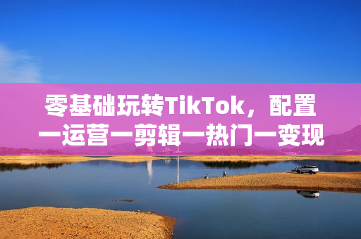 零基础玩转TikTok，配置一运营一剪辑一热门一变现，一站式教学