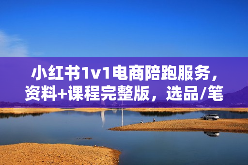 小红书1v1电商陪跑服务，资料+课程完整版，选品/笔记/爆单，全案课