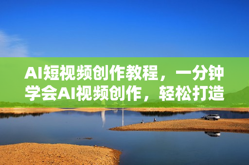 AI短视频创作教程，一分钟学会AI视频创作，轻松打造爆款短视频