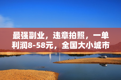 最强副业，违章拍照，一单利润8-58元，全国大小城市都可做