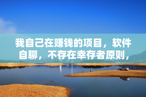 我自己在赚钱的项目，软件自聊，不存在幸存者原则，做就有每天500+
