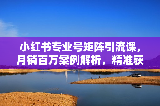 小红书专业号矩阵引流课，月销百万案例解析，精准获客技巧全揭秘