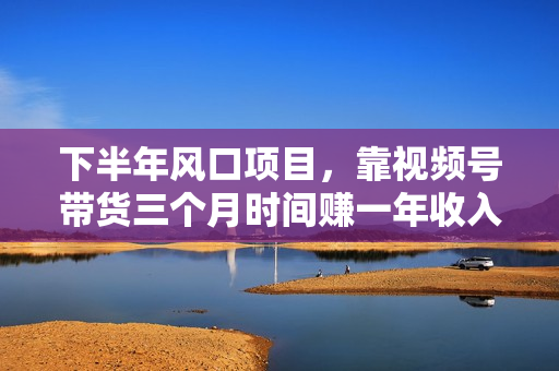 下半年风口项目，靠视频号带货三个月时间赚一年收入，工作室单日3000+
