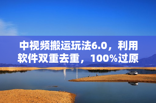中视频搬运玩法6.0，利用软件双重去重，100%过原创，小白也能月入5w+