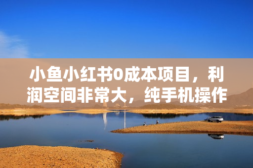 小鱼小红书0成本项目，利润空间非常大，纯手机操作