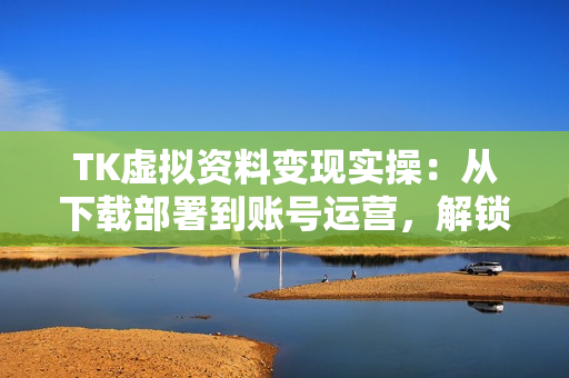 TK虚拟资料变现实操：从下载部署到账号运营，解锁变现新路径
