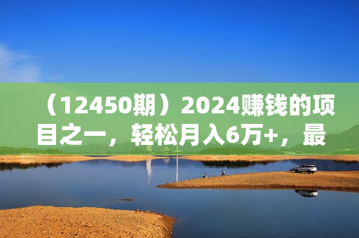 （12450期）2024赚钱的项目之一，轻松月入6万+，最新可变现项目