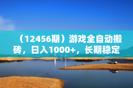 （12456期）游戏全自动搬砖，日入1000+，长期稳定副业项目