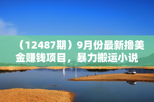 （12487期）9月份最新撸美金赚钱项目，暴力搬运小说轻松日入1000+，简单好复制可以