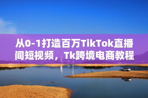从0-1打造百万TikTok直播间短视频，Tk跨境电商教程