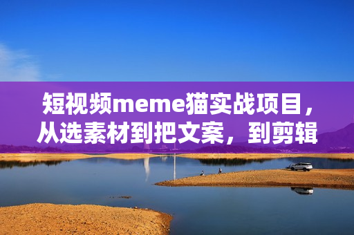 短视频meme猫实战项目，从选素材到把文案，到剪辑，手把手的教你快速起号涨粉