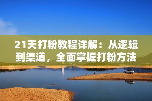 21天打粉教程详解：从逻辑到渠道，全面掌握打粉方法，月入百万高效方法