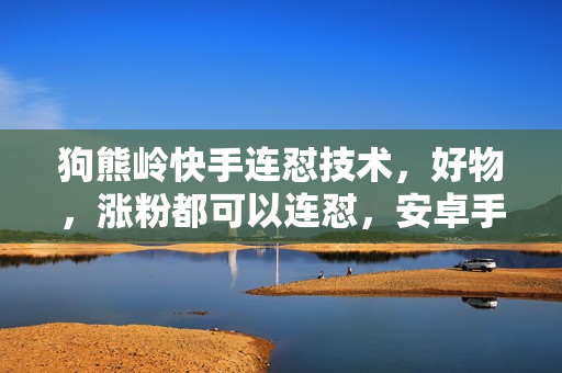 狗熊岭快手连怼技术，好物，涨粉都可以连怼，安卓手机MT技术