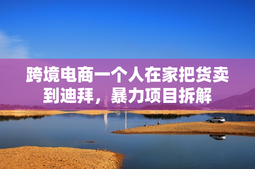 跨境电商一个人在家把货卖到迪拜，暴力项目拆解
