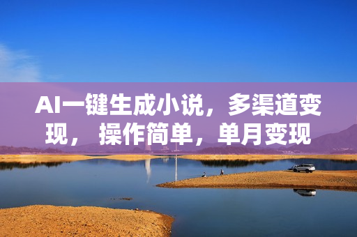 AI一键生成小说，多渠道变现， 操作简单，单月变现2w+