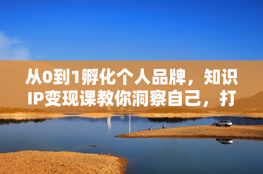 从0到1孵化个人品牌，知识IP变现课教你洞察自己，打造爆品，实现私域变现