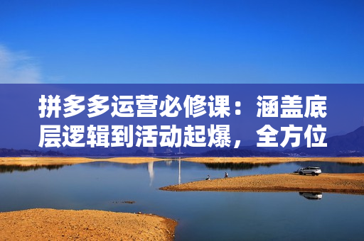 拼多多运营必修课：涵盖底层逻辑到活动起爆，全方位提升运营能力
