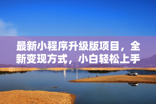 最新小程序升级版项目，全新变现方式，小白轻松上手，日均稳定1000+