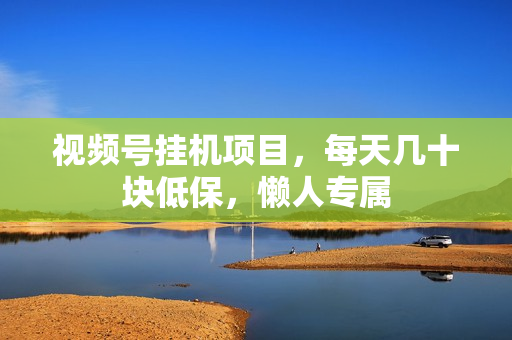 视频号挂机项目，每天几十块低保，懒人专属