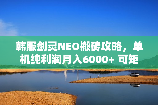 韩服剑灵NEO搬砖攻略，单机纯利润月入6000+ 可矩阵操作，简单好上手。