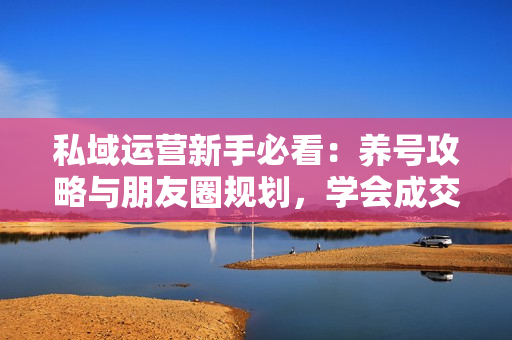私域运营新手必看：养号攻略与朋友圈规划，学会成交三部曲，打造高效私域